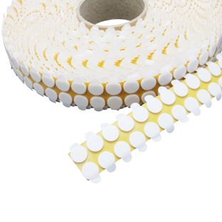 Puntos adhesivos de espuma de doble cara, 2 mm de espesor, fuerte/fuerte 15 mm | 2.500 STK