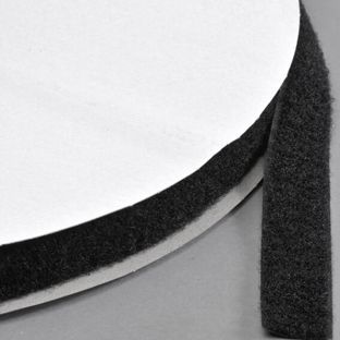 Bandas de sujeción por contacto para coser, lado de bucle, rollo de 25 m 16 mm | null