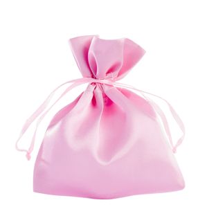 Bolsitas de raso 80 x 100 mm  | rosa claro 