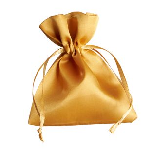 Bolsitas de raso 80 x 100 mm  | dorado 