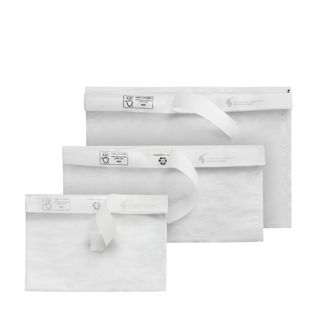Sobres para albaranes, lámina de PE reciclada, transparentes 