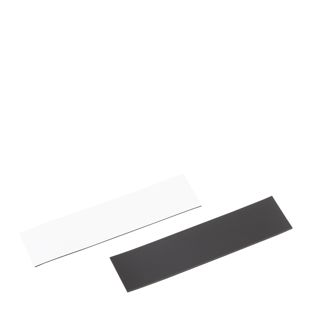 Etiquetas magnéticas de borrado en seco, tiras magnéticas 20 x 80 mm 