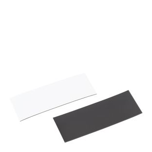 Etiquetas magnéticas de borrado en seco, tiras magnéticas 30 x 80 mm