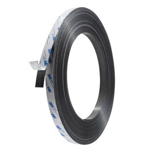 Cinta magnética autoadhesiva, fuerte 20 mm | 1.5 mm | 30 m