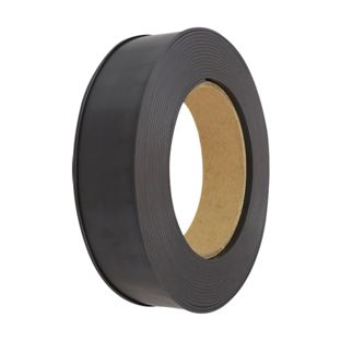 Soporte para etiquetas, perfil C, magnético, en rollo 70 mm | incl. papel insertable y lámina de protección  | 10 m