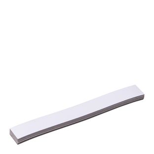 Etiquetas magnéticas para rotular 10 x 80 mm  | blanco 