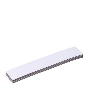 Etiquetas magnéticas para rotular 15 x 80 mm  | blanco 
