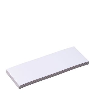Etiquetas magnéticas para rotular 30 x 80 mm  | blanco 