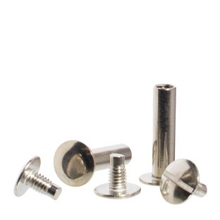 Tornillos para encuadernar, acero inoxidable 