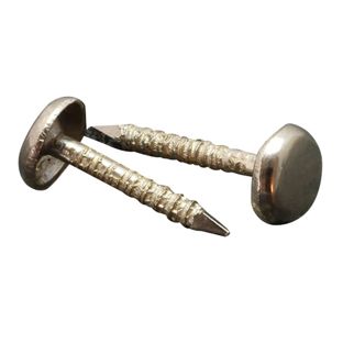 Clavos para libros de muestras, 20 mm, cabeza redonda, niquelados 