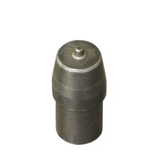 Herramienta para remaches, punzón inferior, para partes inferiores de remaches huecos dobles con 9,5 / 10 mm de diámetro del cabezal 