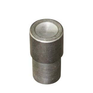 Herramienta para remaches, punzón inferior, para partes inferiores de remaches huecos dobles con 9,1 mm de diámetro del cabezal 