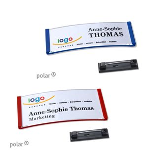 Tarjetas identificativas prendedor polar® 