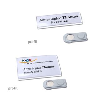 Tarjetas identificativas PROFIL magnéticas 