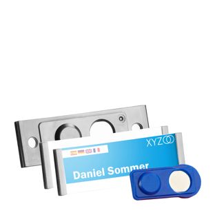 Tarjetas identificativas FORUM magnéticas null | 63 x 22 mm