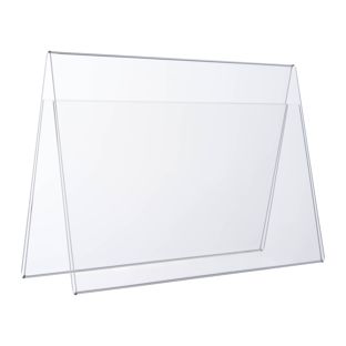 Portanombre de mesa, metacrilato 
