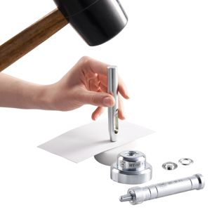 Sello de impacto, kit de ojales para lonas 