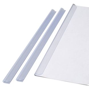 Tiras de sujeción A3, transparente, 3-4 mm 