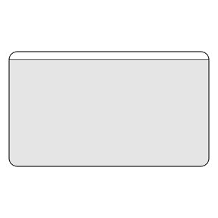 Sobres para tarjetas de visita, autoadhesivos, lámina de PP null | 105 x 60 mm