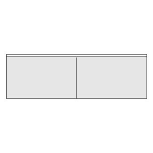 Sobres dobles para tarjetas de visita, 190 x 60 mm, 2 compartimentos 