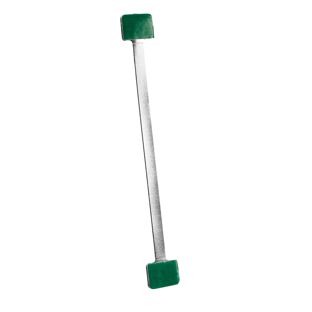 Wobbler para estantería, aluminio, 150 mm, permanente 