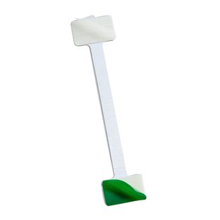 Wobbler para estantería, aluminio, 75 mm, removible 