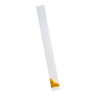 Wobbler para estantería, plástico, 150 mm, removible, bloque de 10 unidades 
