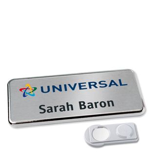 Tarjeta identificativa Icon® 'alu-complete' 
