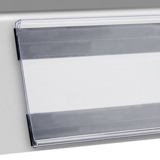 Regleta portaprecios DBR magnética, con enganche en C 64 mm | 1000 mm