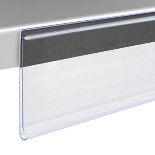 Regleta portaprecios DBR magnética con borde de agarre 
