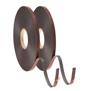 Cinta magnética con contraparte, autoadhesiva A+B (SET) - Adhesivo premium  | 12.7 mm