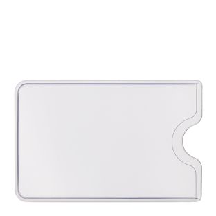 Fundas para tarjetas bancarias, transparente 