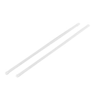 Lengüetas para la carpeta de fástener 165 mm, revestido de plástico, con tapas en los extremos 