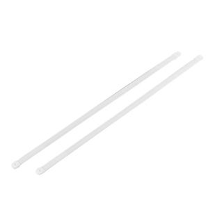 Lengüetas para la carpeta de fástener 165 mm, revestido de plástico, con tapas en los extremos 