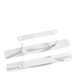 Fástener de cartón, 150 x 20 mm, blanco 
