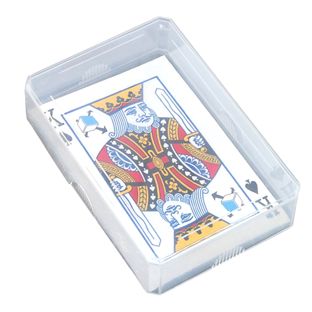 Caja para naipes, 97 x 65 x 24 mm, base+tapa 
