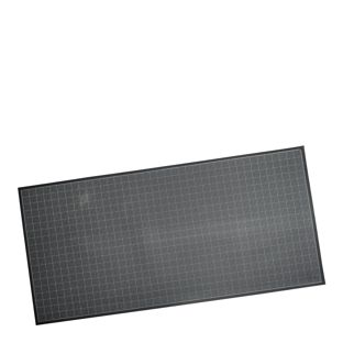 Tapete de corte XXL, 200 x 100 cm, superficie autocurativa, cuadrícula negro 