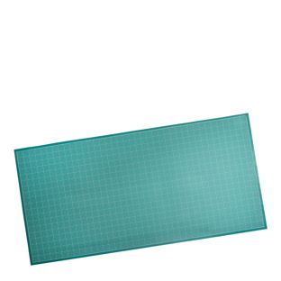 Tapete de corte XXL, 200 x 100 cm, superficie autocurativa, cuadrícula verde 