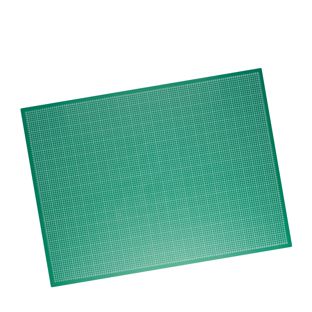 Tapete de corte, A0, 120 x 90 cm, superficie autocurativa, cuadrícula verde 