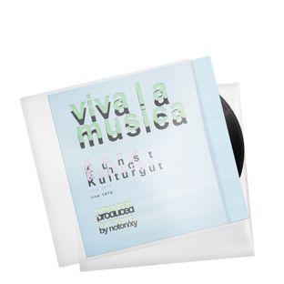 Funda para discos de vinilo 7" 