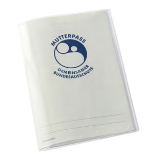 Fundas para cartillas de embarazo de 180 x 260 mm, transparentes 