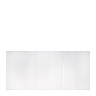 Fundas para cartillas de embarazo de 180 x 390 mm, transparentes 