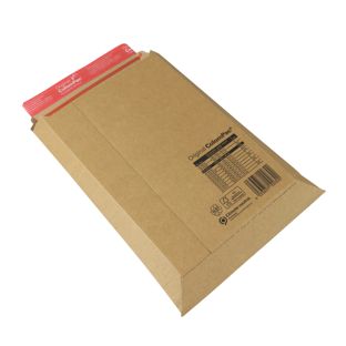 Sobres para envíos, A4, 21,5 x 30 x 5 cm, cierre autoadhesivo, hilos de refuerzo, marrón 