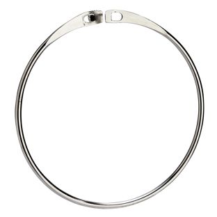 Anillos para colgar mercadería, 90 mm, niquelados 