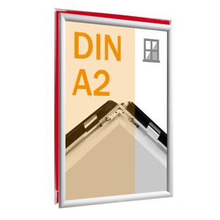 Marco abatible para escaparates A2 