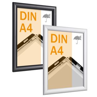 Marcos abatibles A4 impermeables 