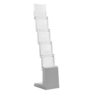 Expositor folletos plegable EASY UP 5 x A4 con bolsa 