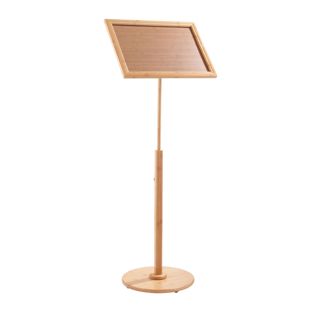 Expositor informativo BAMBOO A3, altura ajustable 