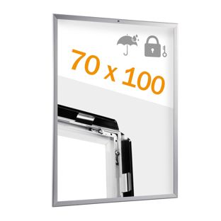 Marco abatible para contenido B1, cierre con llave, impermeable null
