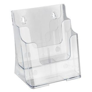 Portafolletos de pared/de pie, poliestireno, transparente PTXC 2 x A5 